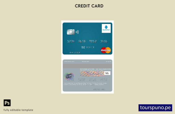 listo para imprimir plantilla de tarjeta mastercard de Grenada Republic Bank Gre
